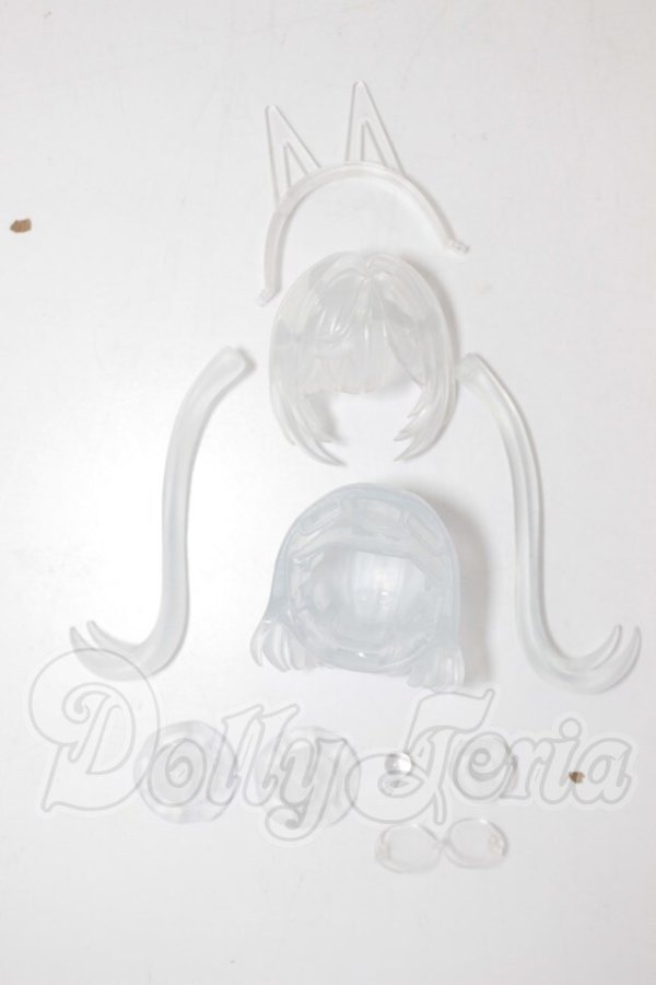 画像1: 1/12サイズ/髪の毛パーツ A-26-03-04-296-NY-ZA (1)