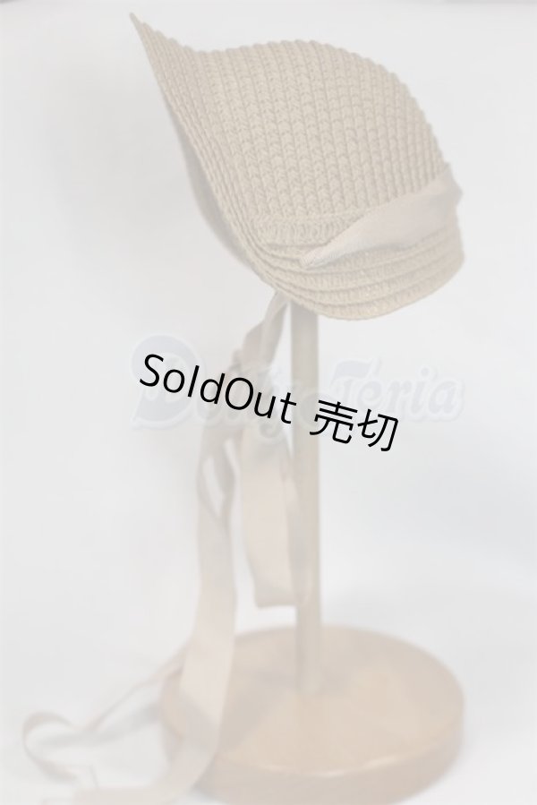 画像2: SD/OF:ボンネット/1/3　60ｃｍ　BJD　MJD　衣装　ドール用 A-26-03-11-058-NY-ZA (2)