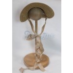 画像: SDM/OF:麦わらボンネット/1/4　40ｃｍ　BJD　MJD　衣装　ドール用 A-26-03-11-055-NY-ZA