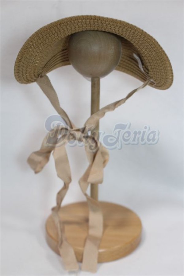 画像1: SDM/OF:麦わらボンネット/1/4　40ｃｍ　BJD　MJD　衣装　ドール用 A-26-03-11-052-NY-ZA (1)