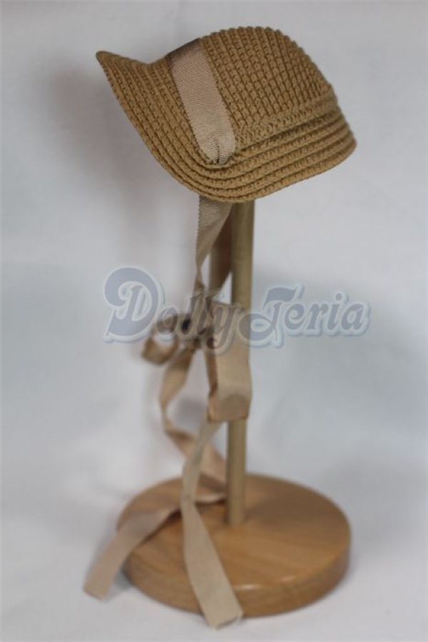 画像2: SDM/OF:麦わらボンネット/1/4　40ｃｍ　BJD　MJD　衣装　ドール用 A-26-03-11-051-NY-ZA (2)