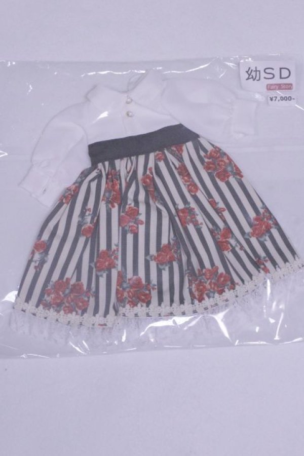 画像1: 幼SD/OF:ワンピース/1/6　30ｃｍ　BJD　MJD　衣装　ドール用 A-26-03-18-099-NY-ZA (1)