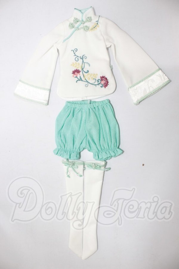 画像1: MDD/OF:オリエンタル・ビューティードレス・ミニ【翡翠色】 A-26-03-11-282-NY-ZA (1)