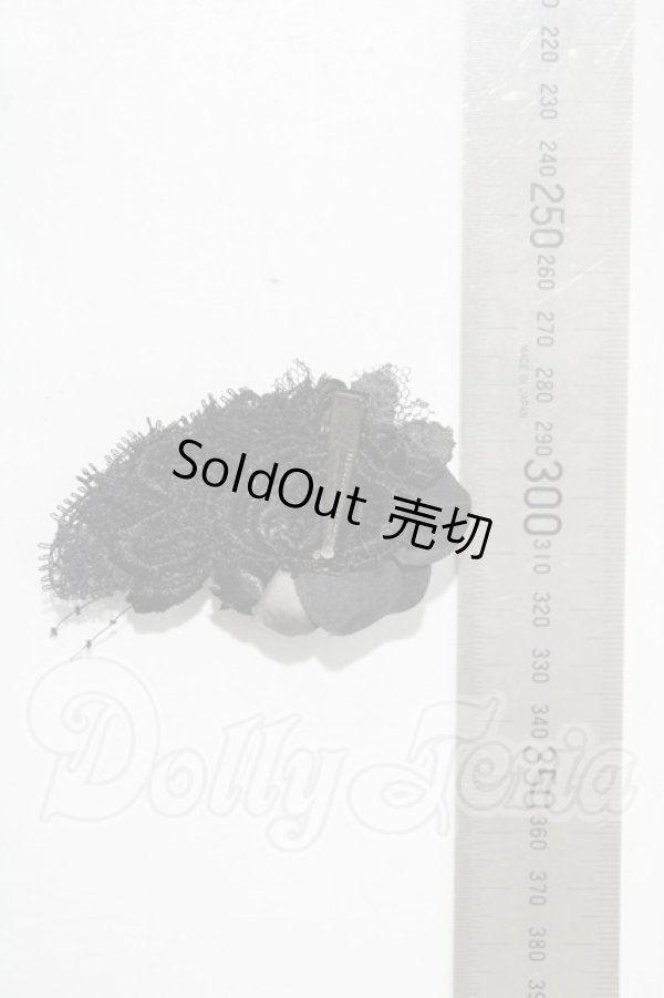 画像2: SD/OF:ヘッドドレス《優しい黒》　dropparts様製 U-26-03-11-200-NY-ZU (2)