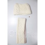 画像: MSD&SDM/OF:マフラー＆ニット帽 A-26-03-11-200-TN-ZA