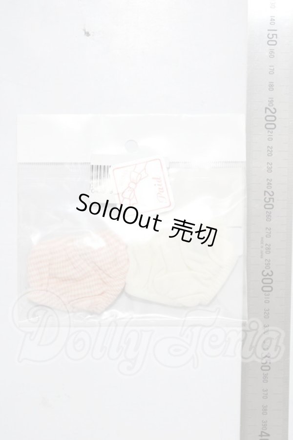 画像2: SDM/OF:やわらかコットンショーツミニ（白・ピンク） U-26-03-11-053-TN-ZU (2)