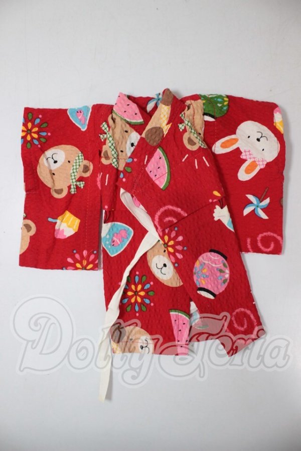 画像1: 幼SD/OF　浴衣 A-26-03-11-181-TN-ZA (1)