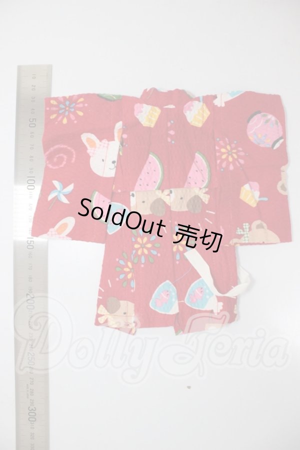 画像2: 幼SD/OF　浴衣 A-26-03-11-181-TN-ZA (2)