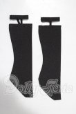 画像1: SD/OF:靴下留め付きソックス(黒) U-26-03-11-054-TN-ZU (1)