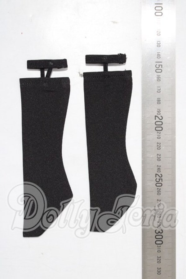 画像2: SD/OF:靴下留め付きソックス(黒) U-26-03-11-054-TN-ZU (2)