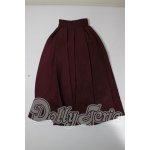 画像: SD/OF:クラシカルスカート（ボルドー） A-26-03-11-339-NY-ZA