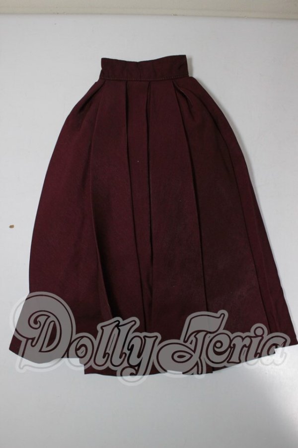 画像1: SD/OF:クラシカルスカート（ボルドー） A-26-03-11-339-NY-ZA (1)