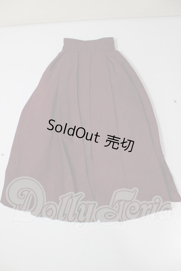 画像1: SD/OF:クラシカルスカート（ボルドー） A-26-04-15-157-NY-ZA (1)