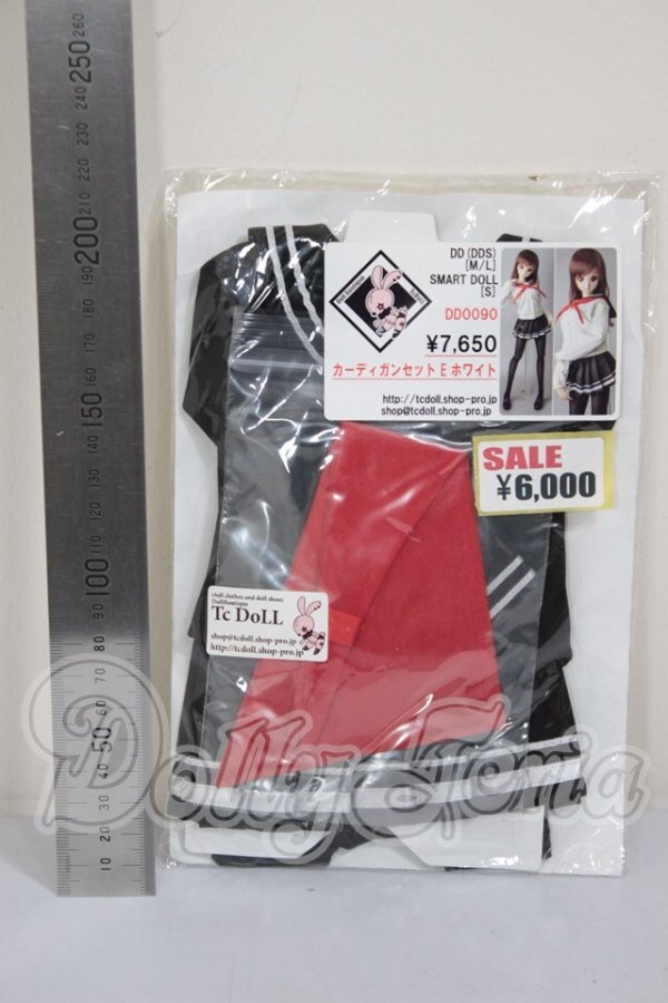 画像2: DD/OF:カーディガンセットE　ホワイト　Tc　DOLL様製 A-26-03-11-344-NY-ZA (2)