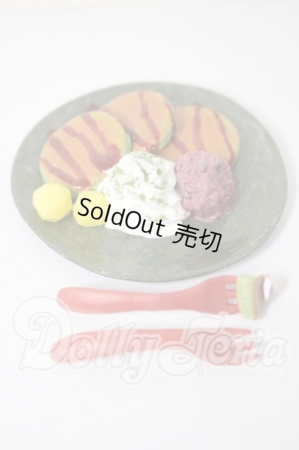 画像1: MDD/抹茶パンケーキセット A-26-03-11-381-NY-ZA (1)