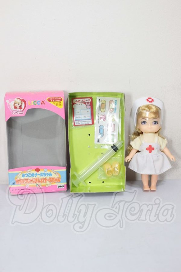 画像3: リカちゃん/みつごのナースちゃん　おちゅうしゃしましょ！ナースちゃん A-26-04-01-275-NY-ZA (3)