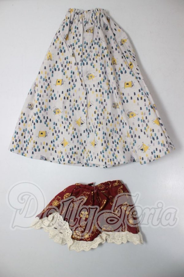 画像1: MDD/OF:スカート A-26-04-01-245-NY-ZA (1)