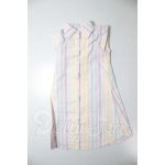 画像: azone/OF:50ノースリーブシャツワンピース A-26-03-18-272-NY-ZA