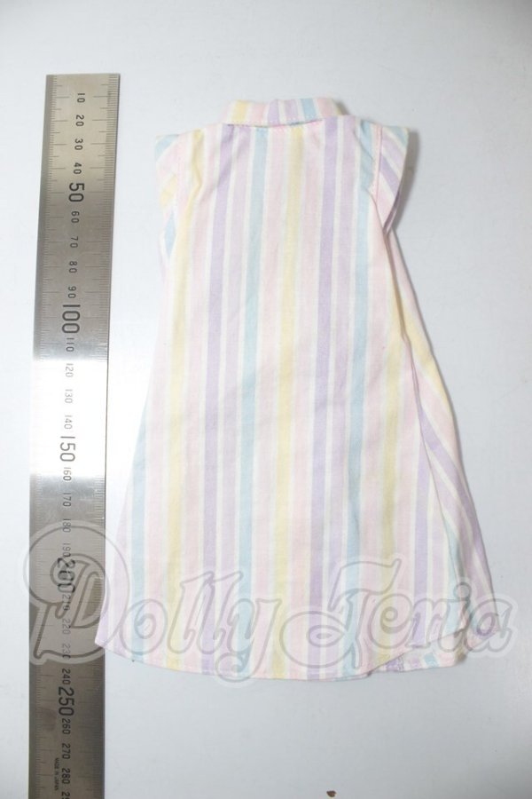 画像2: azone/OF:50ノースリーブシャツワンピース A-26-03-18-272-NY-ZA (2)