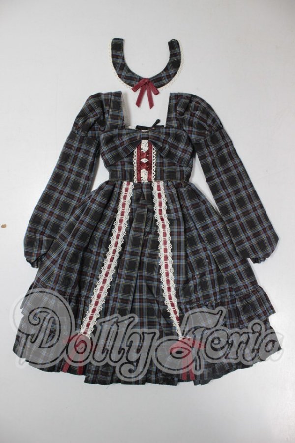 画像1: azone/OF:45cmサイズドール　衣装　ドーリィリボンワンピース A-26-03-18-268-NY-ZA (1)