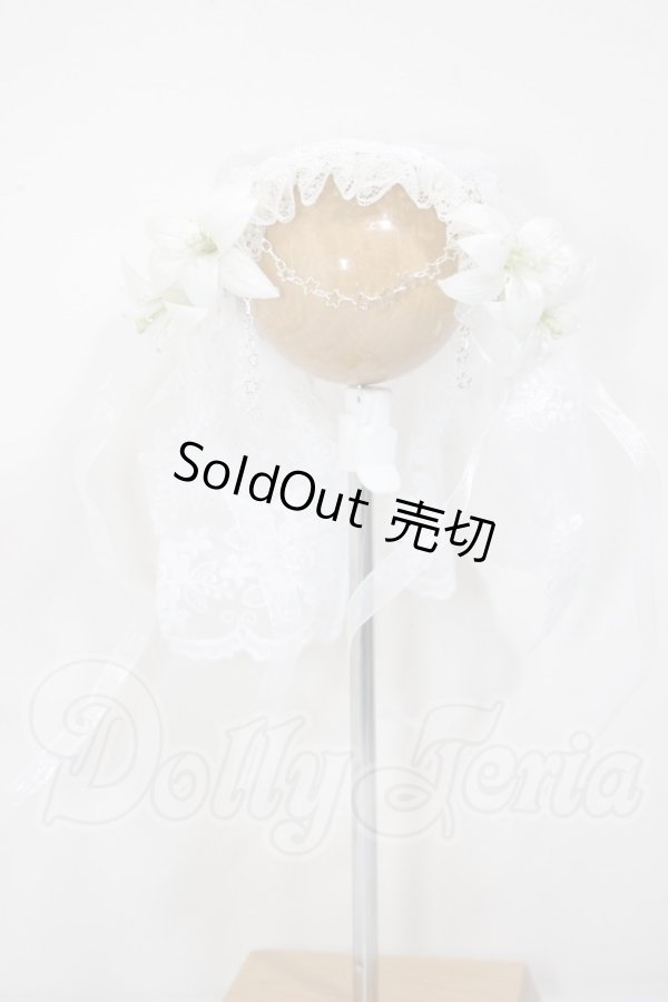 画像1: SD/OF:カチューシャ　百合　Henriette様製 A-26-03-18-289-NY-ZA (1)