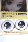 画像2: 22mm/アニメアイ/ドール用　アイ A-26-04-15-095-NY-ZA (2)