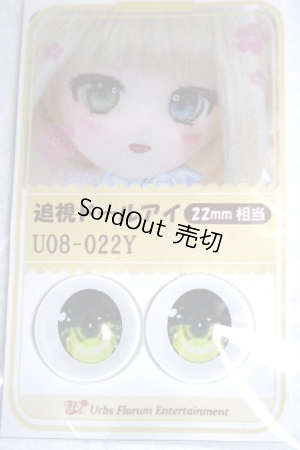 画像1: 22mm/アニメアイ/ドール用　アイ A-26-04-29-035-NY-ZA (1)