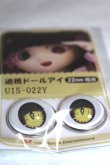 画像2: 22mm/アニメアイ/ドール用　アイ A-26-04-29-016-NY-ZA (2)