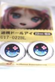 画像2: 22mm/アニメアイ/ドール用　アイ A-26-04-29-071-NY-ZA (2)