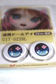 画像2: 22mm/アニメアイ/ドール用　アイ A-26-04-29-072-NY-ZA (2)
