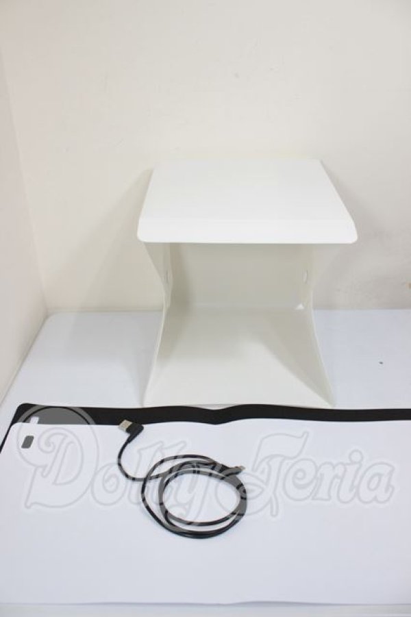 画像1: 1/12サイズドール/折りたたみ 撮影ボックス:20cmタイプ A-26-04-08-164-WT-ZA (1)