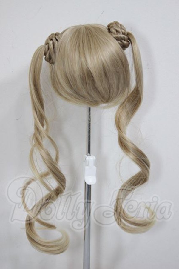 画像2: 9-10inch/ウィッグ A-26-04-08-165-WT-ZA (2)