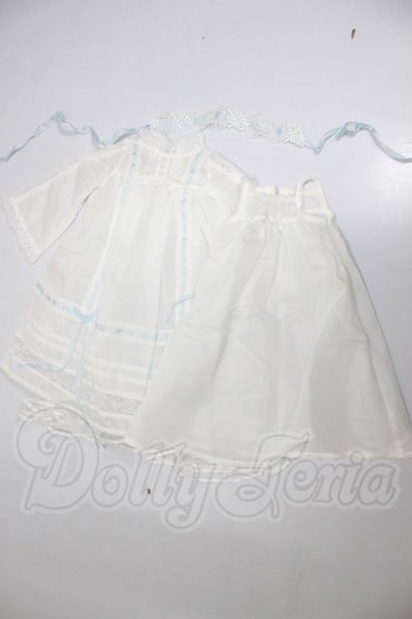 画像1: SDM/OF:ピュアホワイトドレス・ミニ A-26-04-08-378-WT-ZA (1)