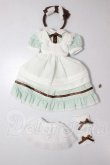 画像1: AZONE/23ｃｍ　PNS 夢見る少女のアリスドレスセット ミントグリーン A-26-04-15-181-NY-ZA (1)