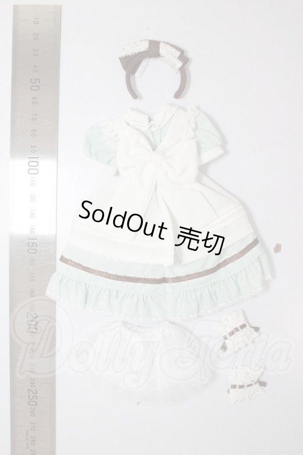 画像2: AZONE/23ｃｍ　PNS 夢見る少女のアリスドレスセット ミントグリーン A-26-04-15-181-NY-ZA (2)