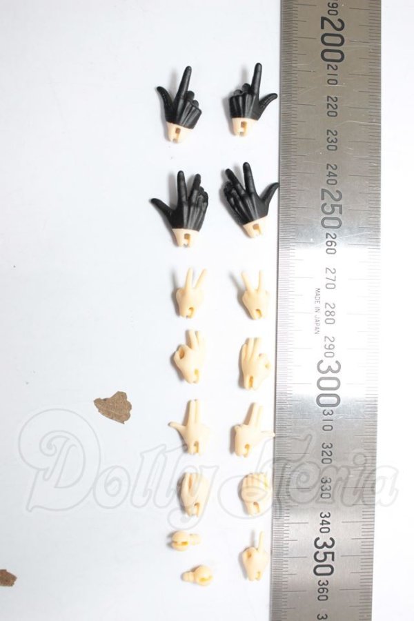 画像2: 1/12サイズ/ハンドパーツセット A-26-04-29-111-NY-ZA (2)