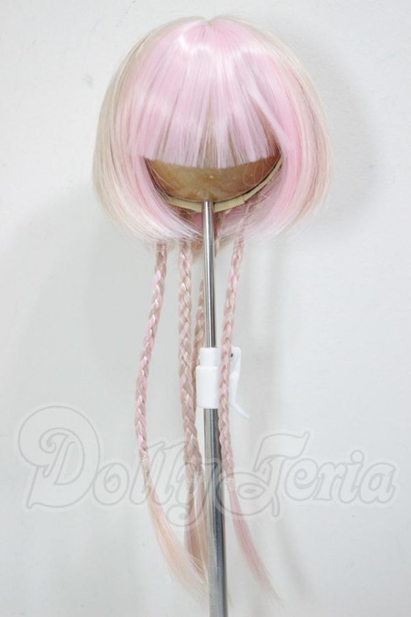 画像1: 8-９inch/ウィッグ　PiggDoll様製 A-26-05-05-295-NY-ZA (1)