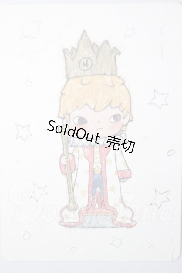 画像1: POPMART Hirono × 星の王子さま シリーズ/The KING A-26-05-12-348-NY-ZA (1)