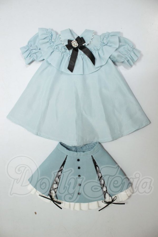 画像1: MDD/OF:小悪魔ワンピセット（水色）・ミニ A-26-06-08-184-NY-ZA (1)