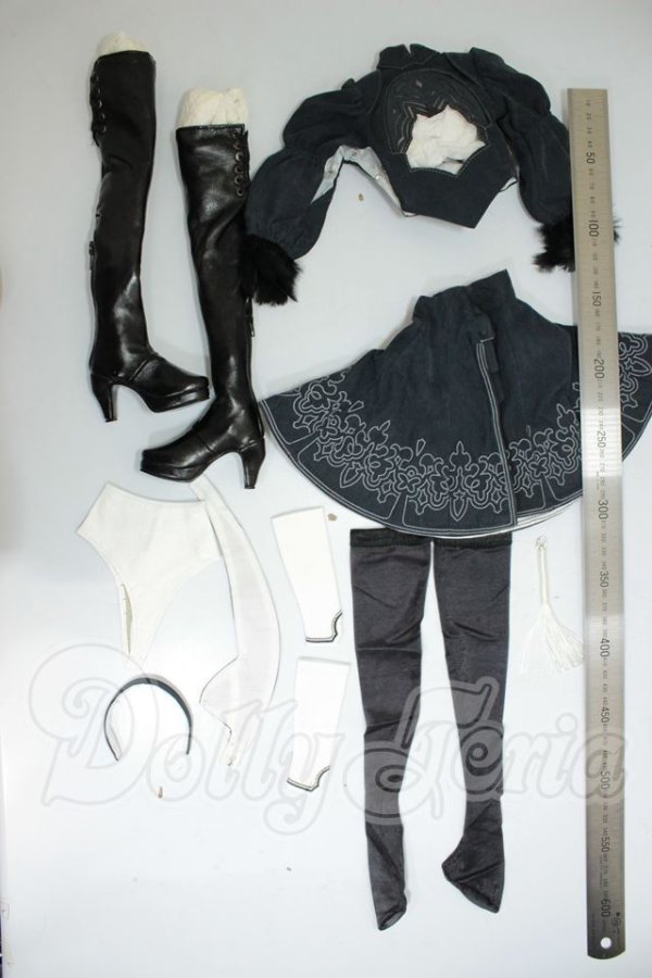 画像2: DDdy/OF:２Ｂ　ヨルハ二号B型　衣装＋小物 A-26-06-29-152-NY-ZA (2)