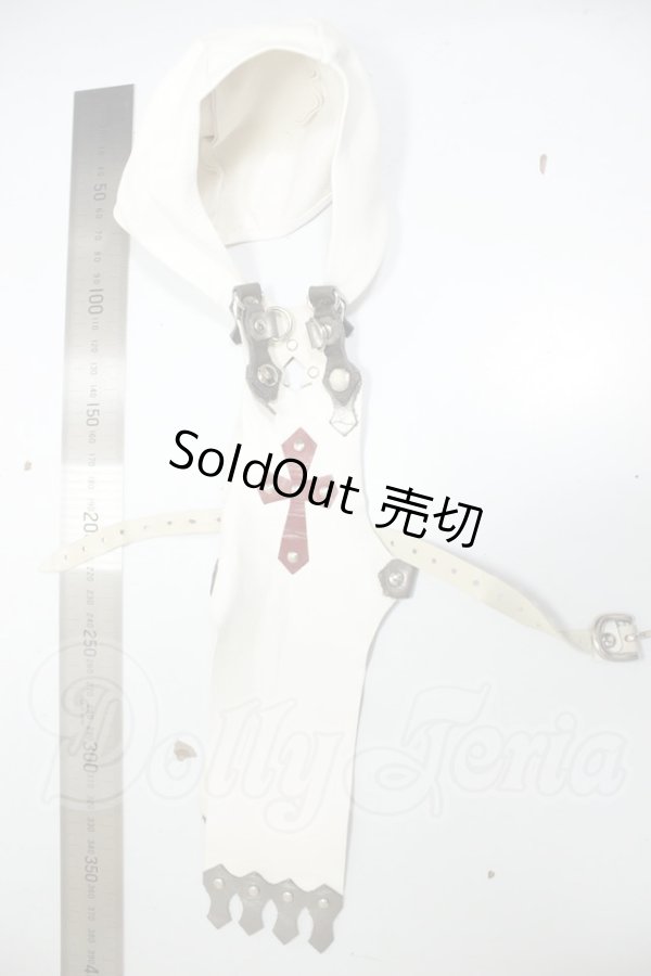 画像2: MDD/レザーエプロン　フード付き A-26-07-06-138-NY-ZA (2)