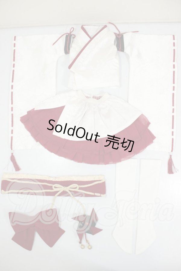 画像1: MSD&MDD/OF:月の衣・ミニ(紅赤) A-26-07-13-296-NY-ZA (1)