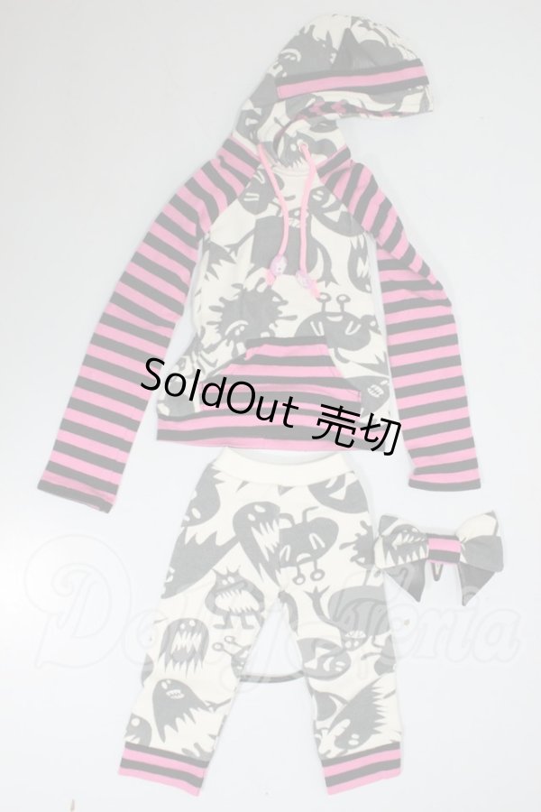 画像1: DD/OF:いたずらデビルパーカーセット　cloth-lab.様製 A-26-07-20-293-NY-ZA (1)
