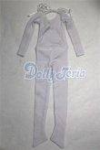 画像2: DOLL　MORE製/40ｃｍ　Long Sleeve　Body　Stockings（White）/ A-26-08-10-119-NY-ZA (2)