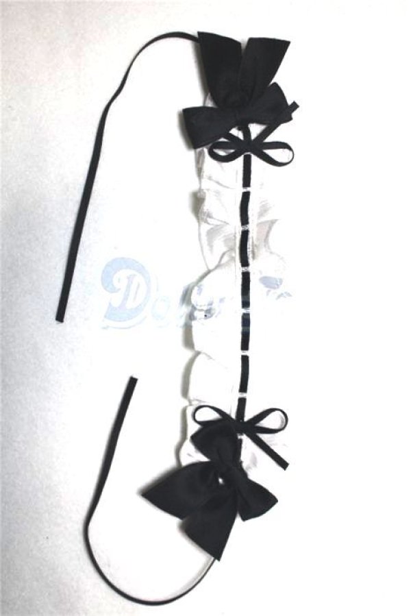 画像2: SDM/ヘッドドレス/1/4　40ｃｍ　BJD　MJD　衣装　ドール用 A-26-08-10-164-NY-ZA (2)