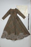 画像1: DD/グレンチェックロングワンピセット A-26-07-27-222-NY-ZA (1)