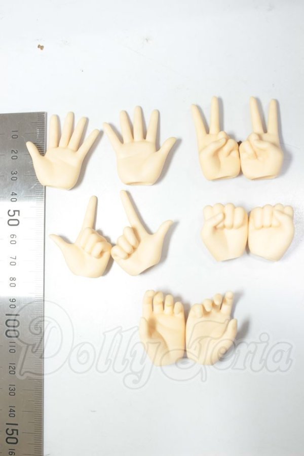 画像2: オビツ50/ハンドパーツ A-26-08-10-213-NY-ZA (2)