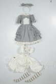 画像1: AZONE/23ｃｍ　PN　アリスドレスset(グレー) A-26-08-03-385-NY-ZA (1)