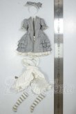 画像2: AZONE/23ｃｍ　PN　アリスドレスset(グレー) A-26-08-03-385-NY-ZA (2)