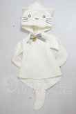 画像1: MDD/OF:白ねこパーカー・ミニ A-26-08-03-115-NY-ZA (1)
